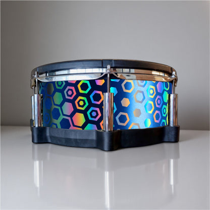 Hexagonal Fade Drum Wrap