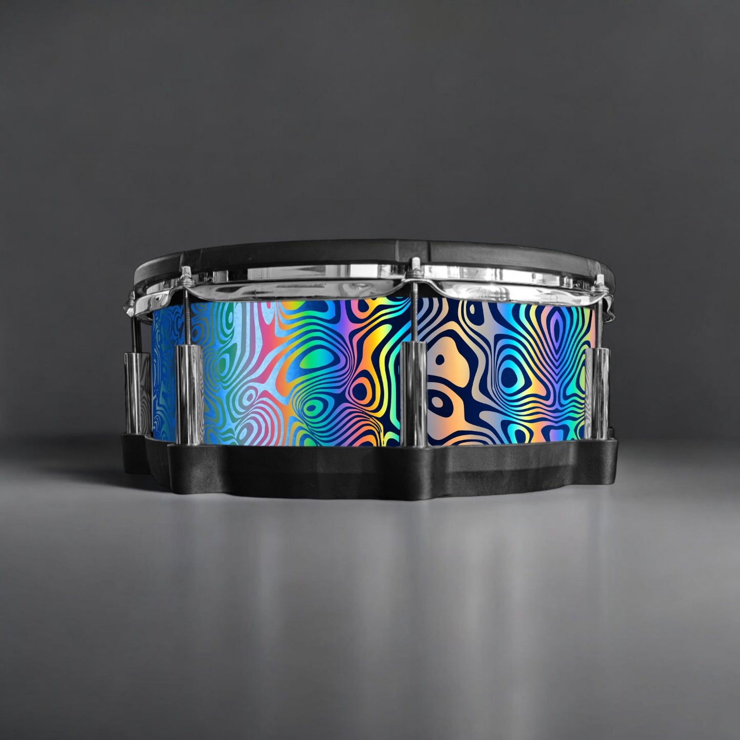 Psychedelic Swirl Drum Wrap