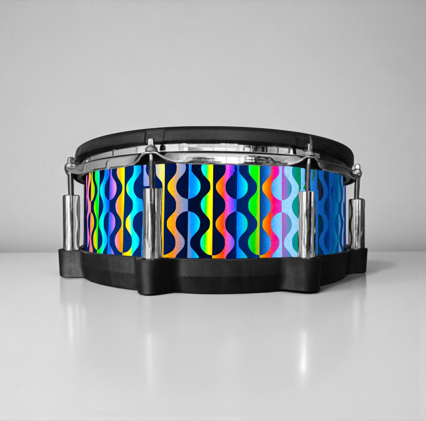 Negative Circles Drum Wrap