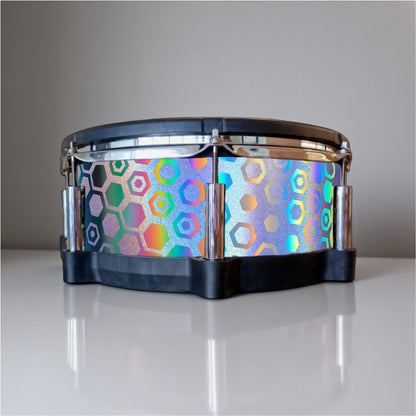 Hexagonal Fade Drum Wrap