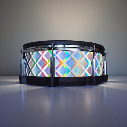 3D Tile Drum Wrap (White Base)