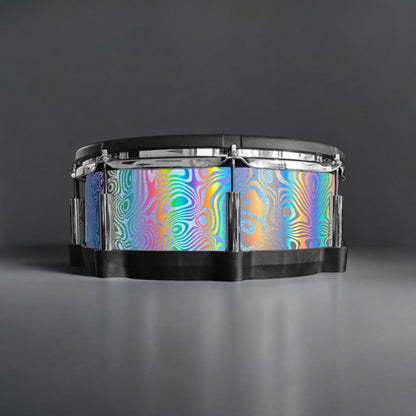 Psychedelic Swirl Drum Wrap