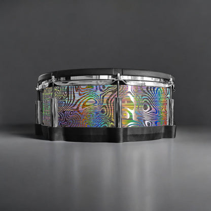 Psychedelic Swirl Drum Wrap