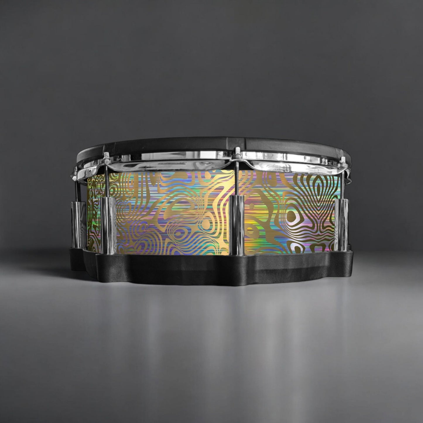 Psychedelic Swirl Drum Wrap