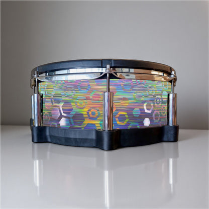 Hexagonal Fade Drum Wrap