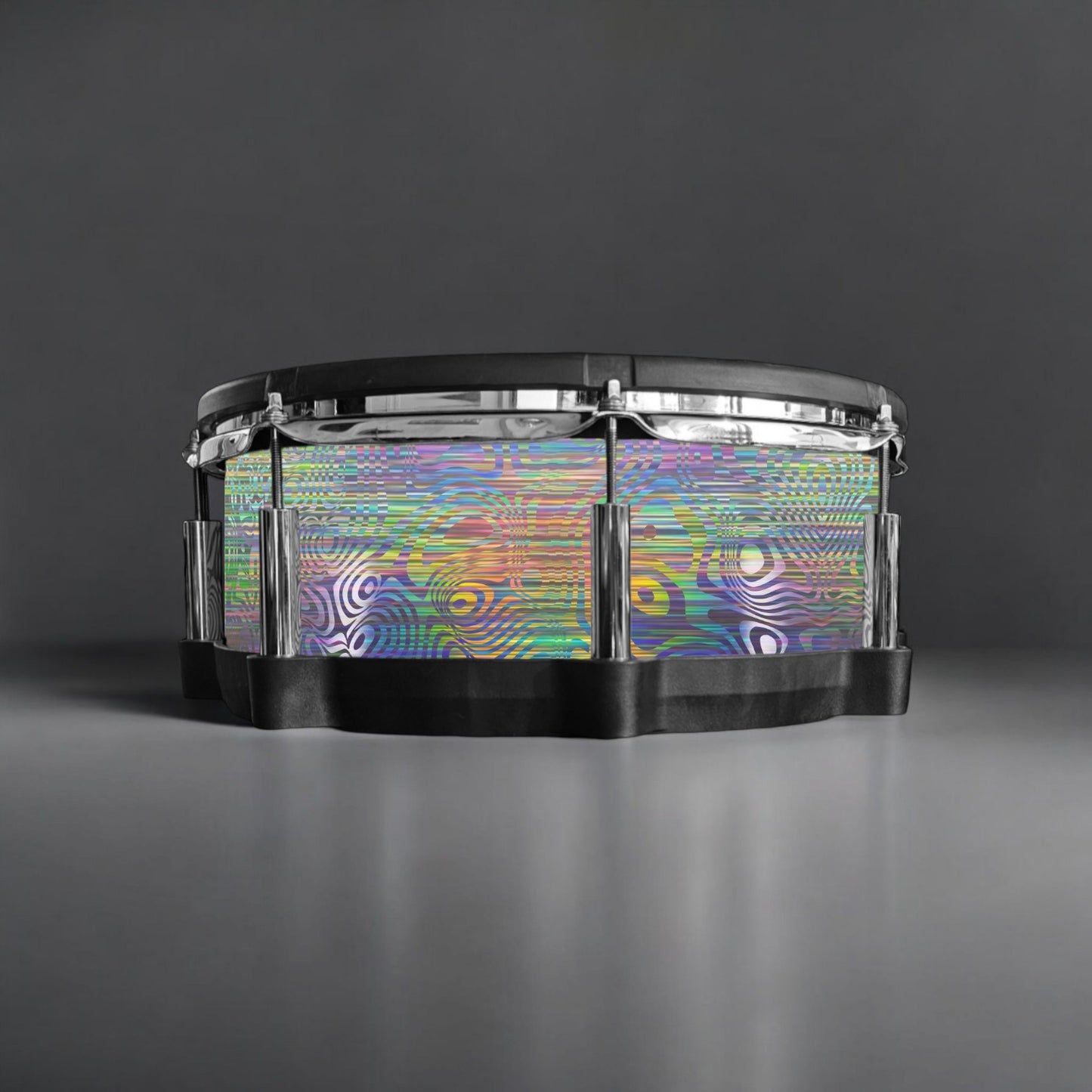 Psychedelic Swirl Drum Wrap
