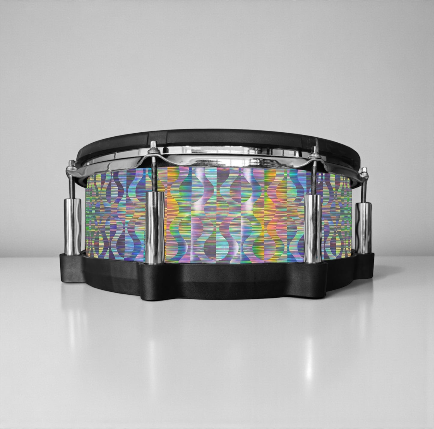 Negative Circles Drum Wrap