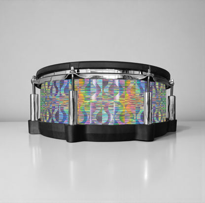 Negative Circles Drum Wrap