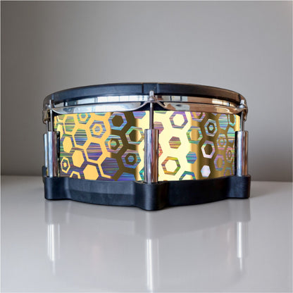 Hexagonal Fade Drum Wrap