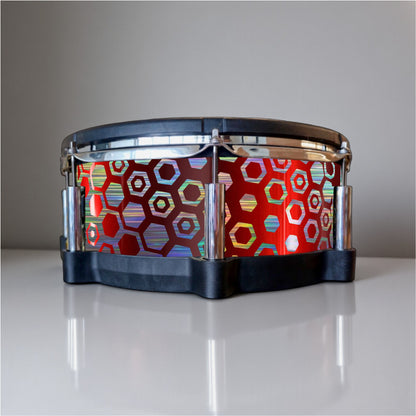 Hexagonal Fade Drum Wrap