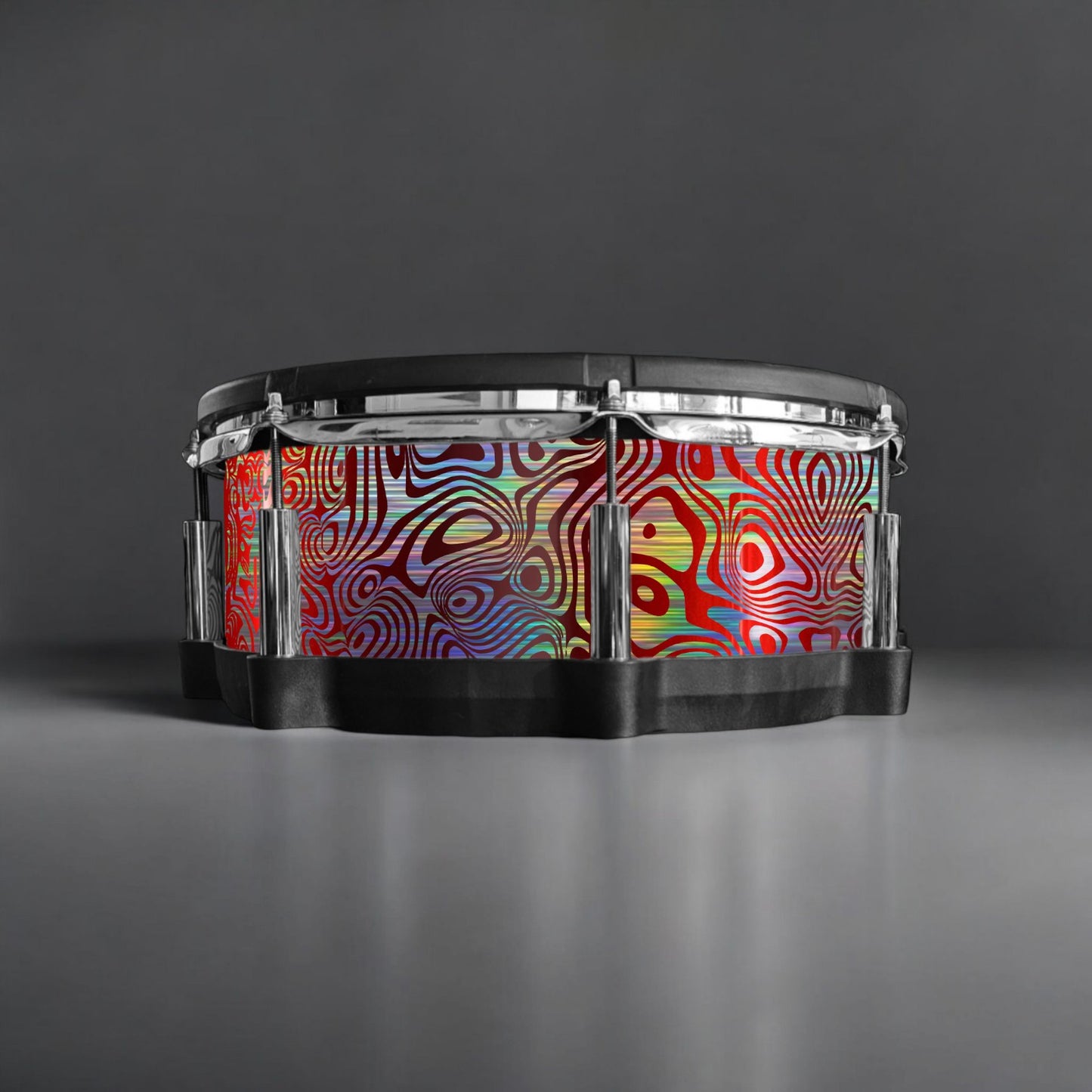 Psychedelic Swirl Drum Wrap