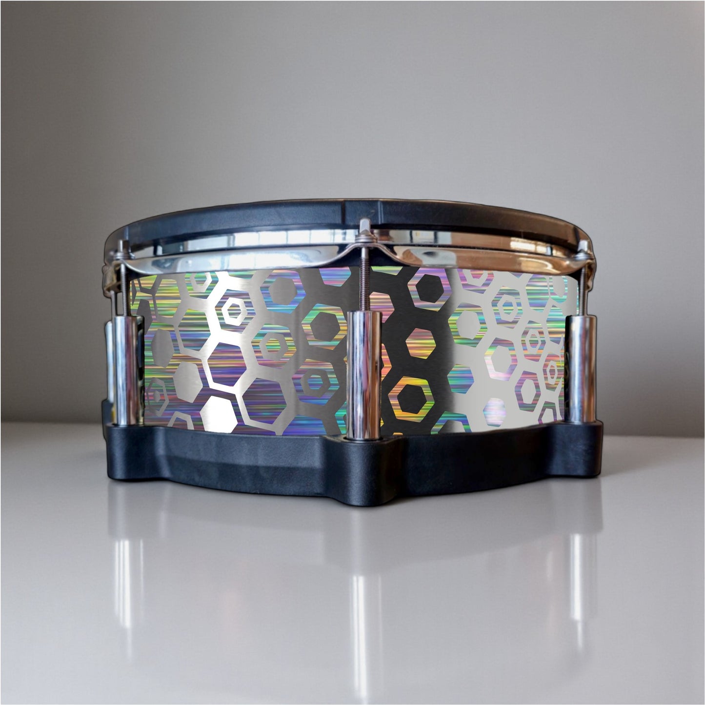 Hexagonal Fade Drum Wrap