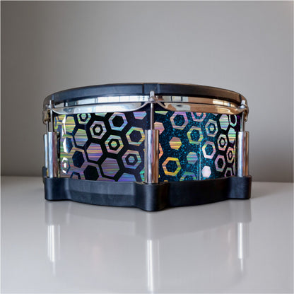 Hexagonal Fade Drum Wrap