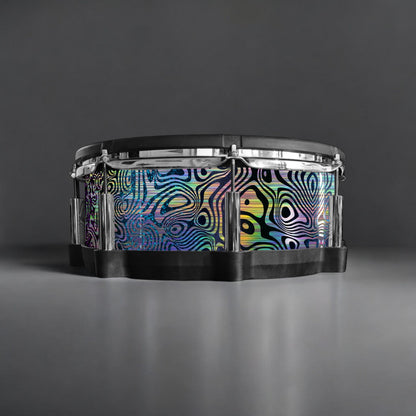 Psychedelic Swirl Drum Wrap