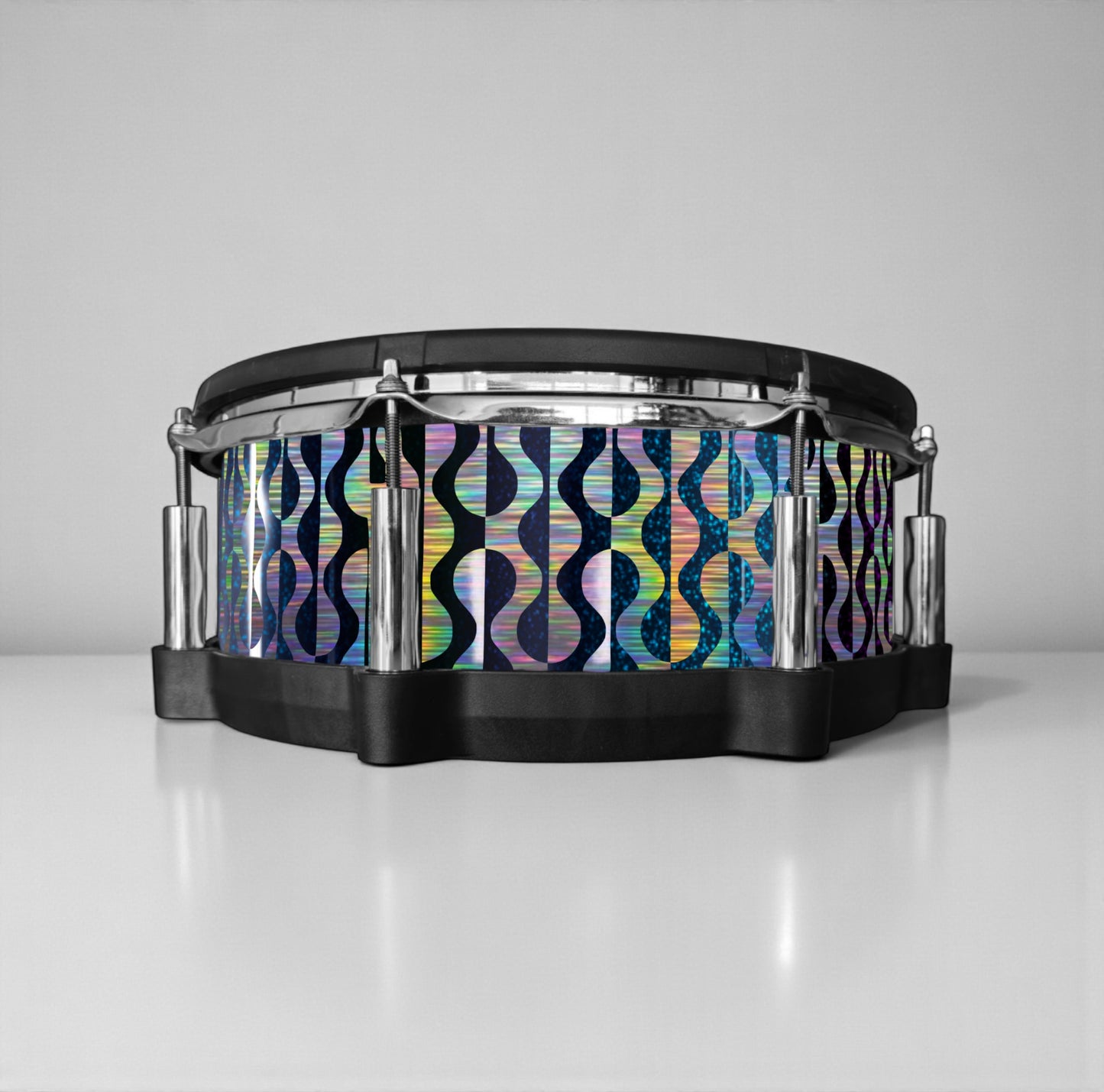 Negative Circles Drum Wrap