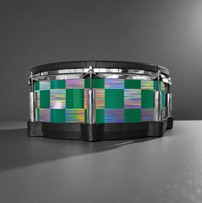 Checkerboard Drum Wrap