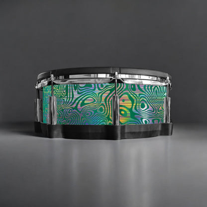 Psychedelic Swirl Drum Wrap