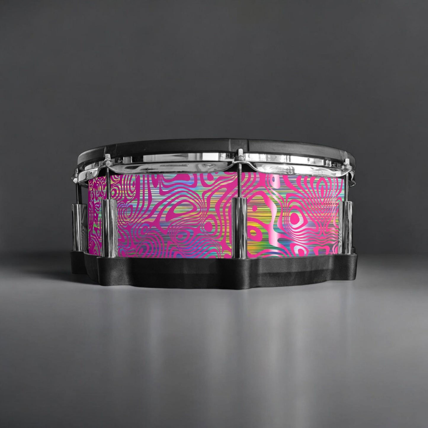 Psychedelic Swirl Drum Wrap