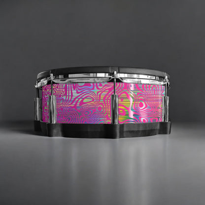 Psychedelic Swirl Drum Wrap