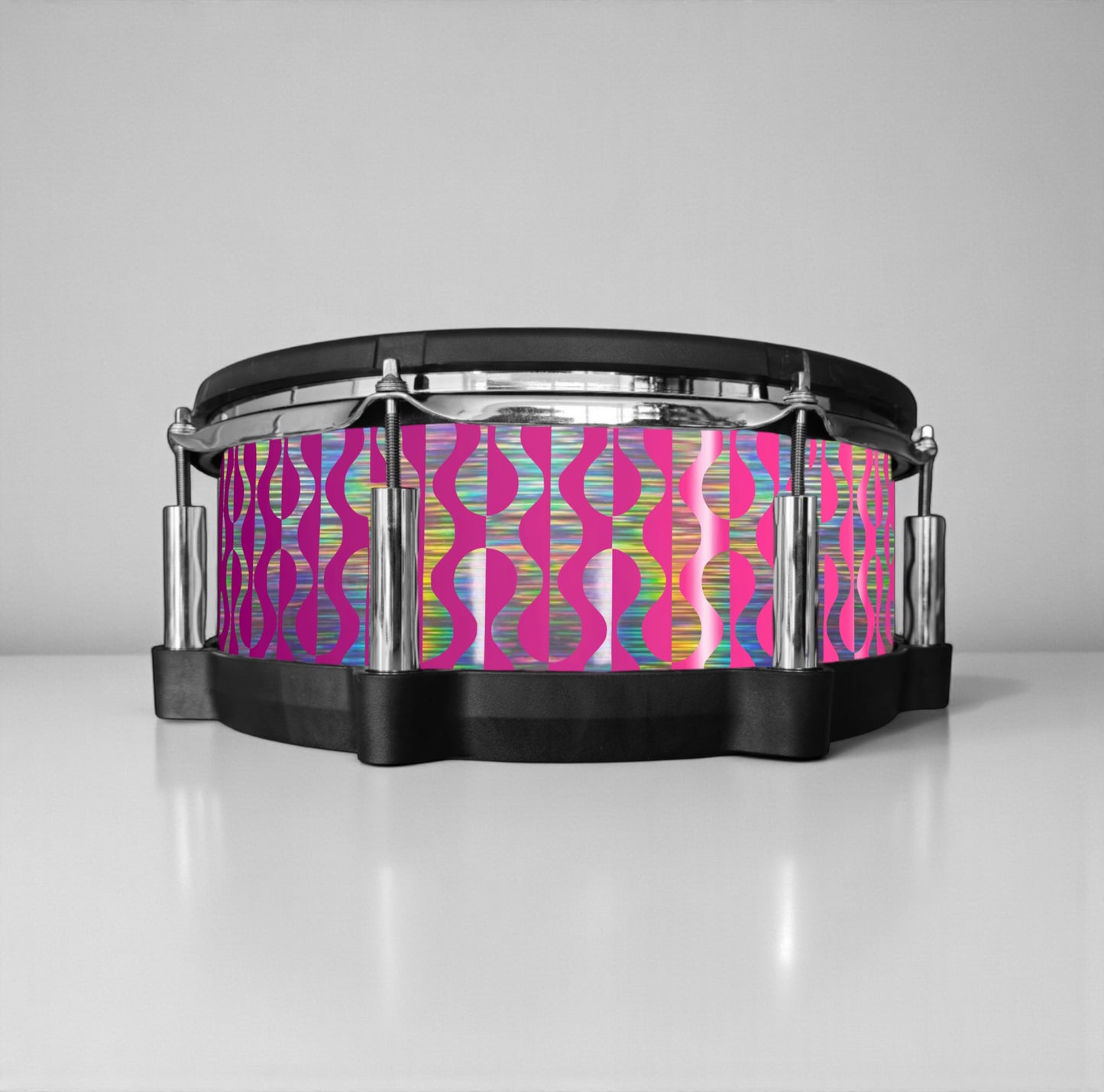 Negative Circles Drum Wrap