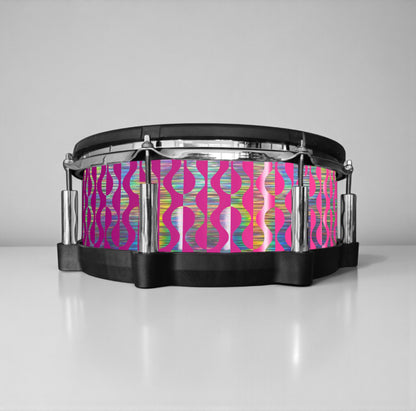 Negative Circles Drum Wrap