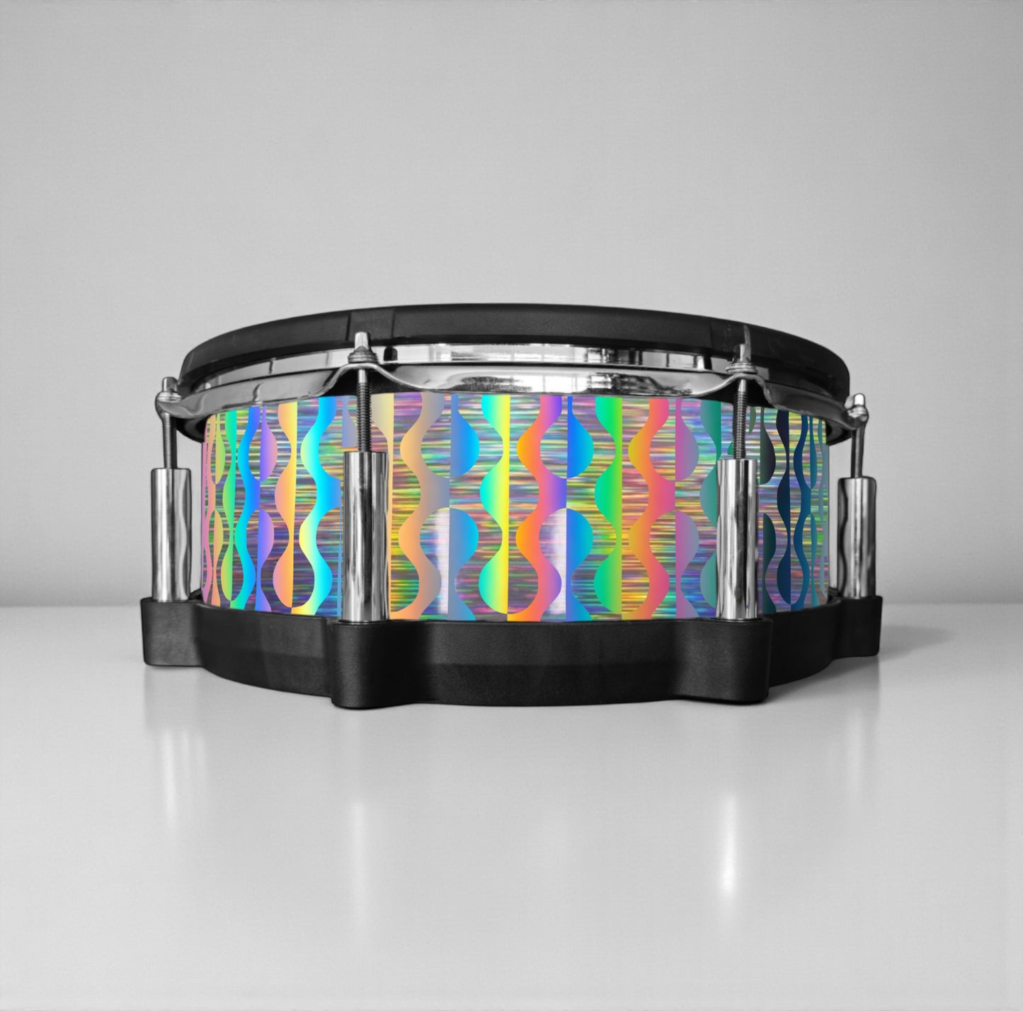 Negative Circles Drum Wrap