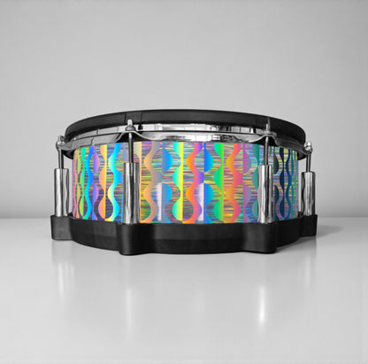 Negative Circles Drum Wrap