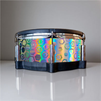 Hexagonal Fade Drum Wrap