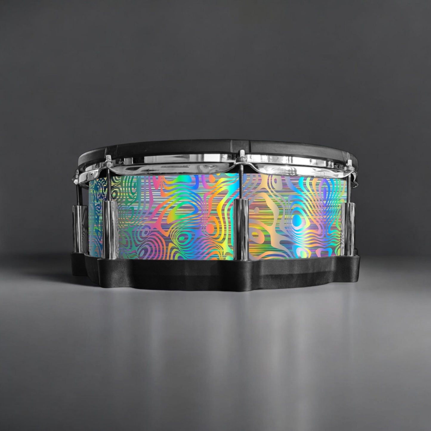 Psychedelic Swirl Drum Wrap