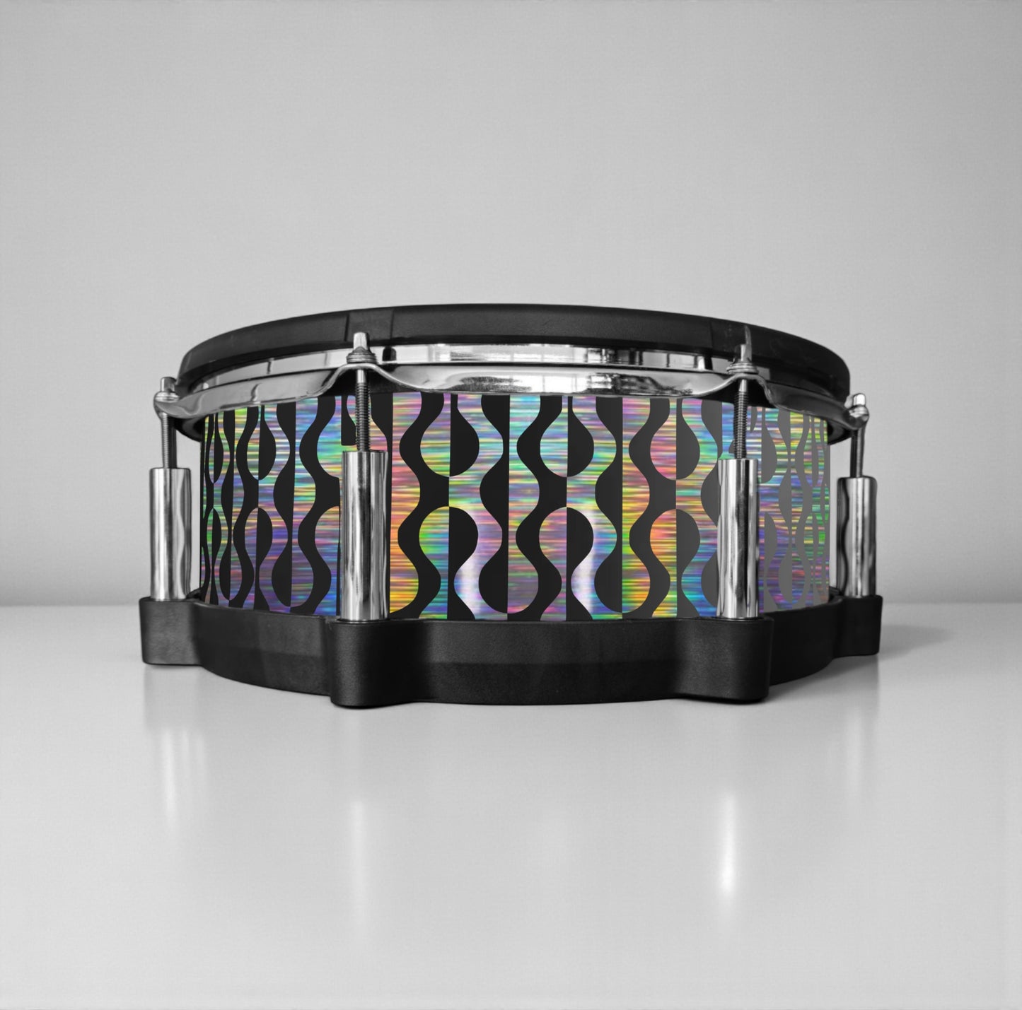 Negative Circles Drum Wrap