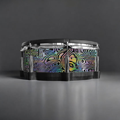 Psychedelic Swirl Drum Wrap