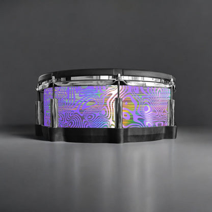 Psychedelic Swirl Drum Wrap