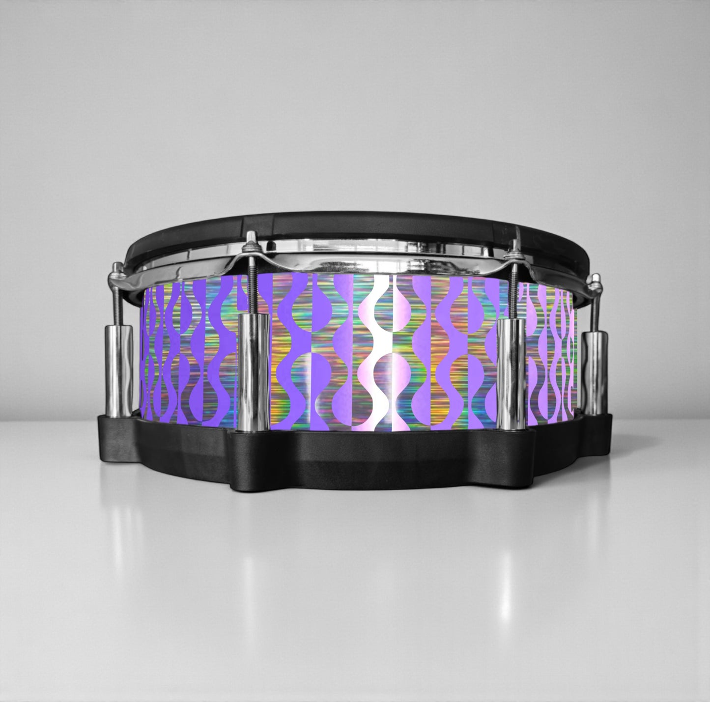 Negative Circles Drum Wrap