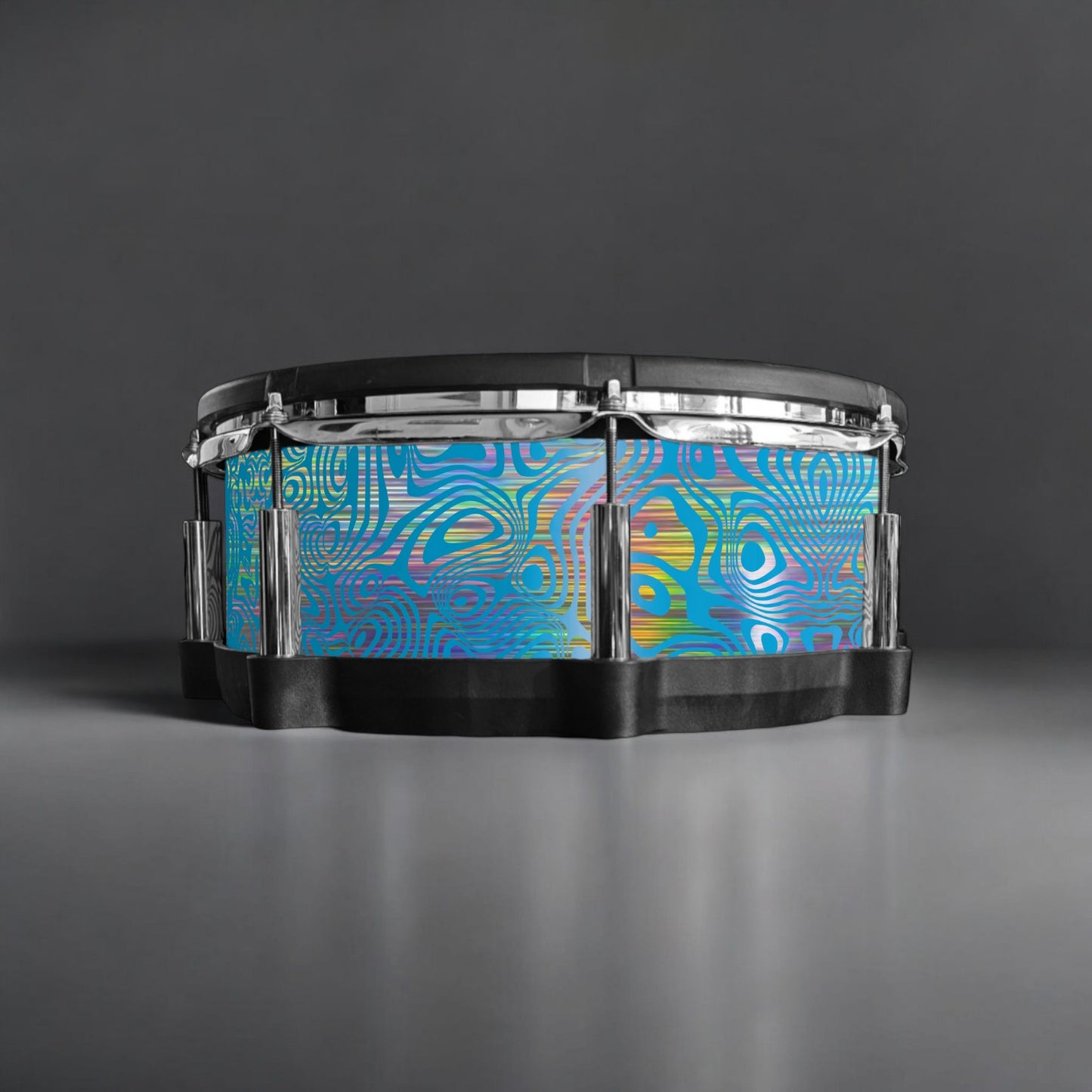 Psychedelic Swirl Drum Wrap