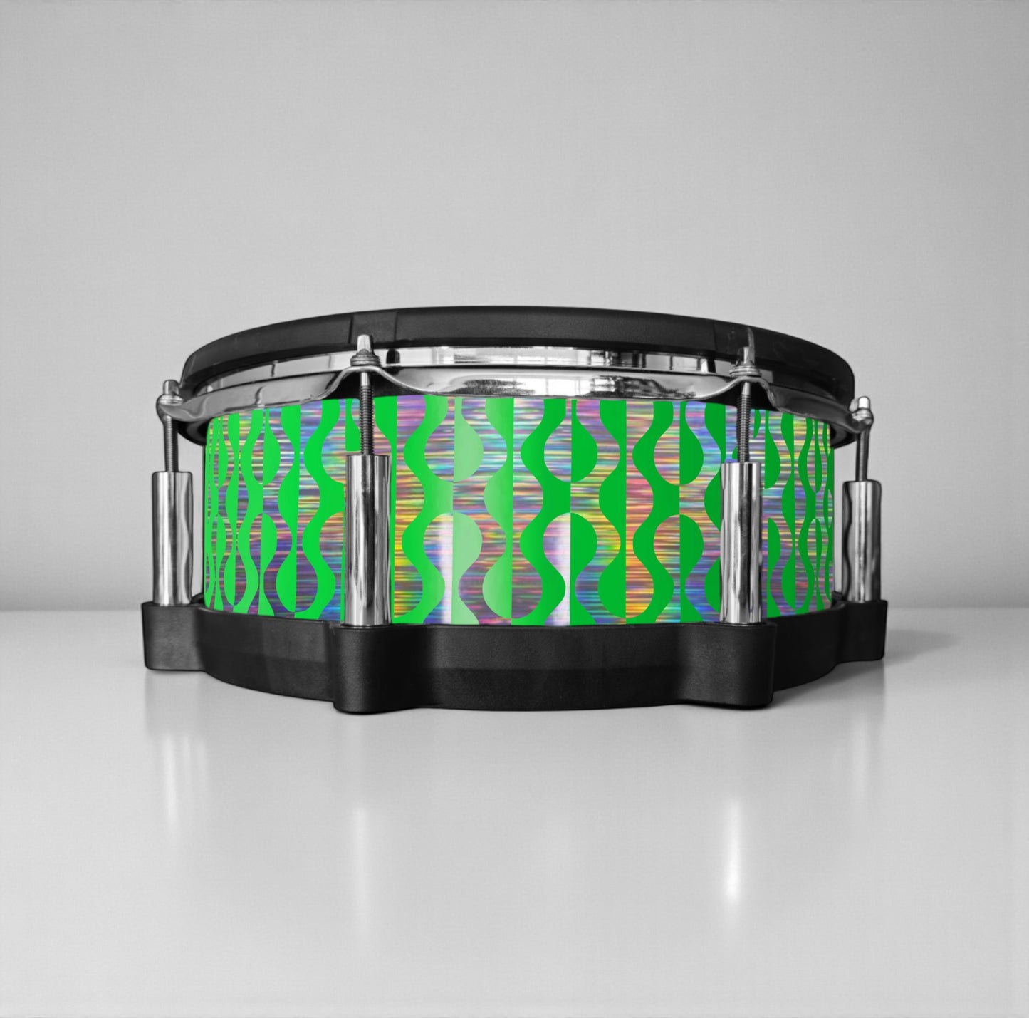 Negative Circles Drum Wrap