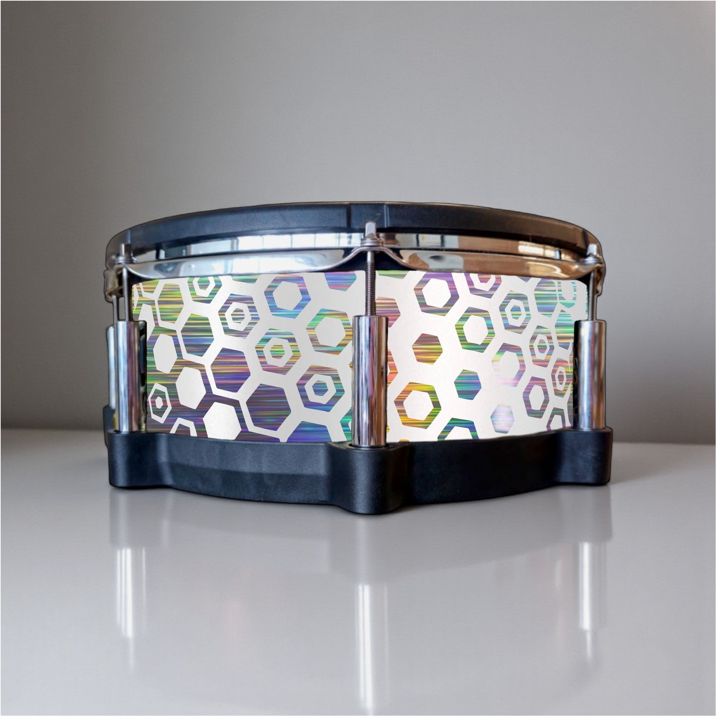 Hexagonal Fade Drum Wrap