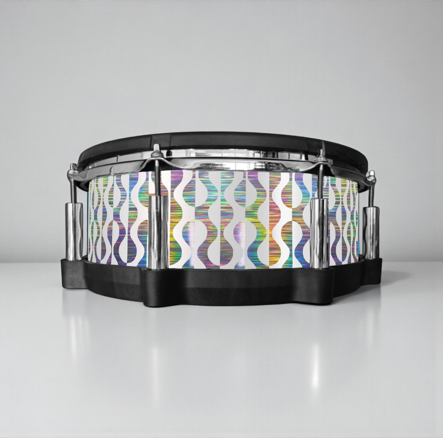 Negative Circles Drum Wrap