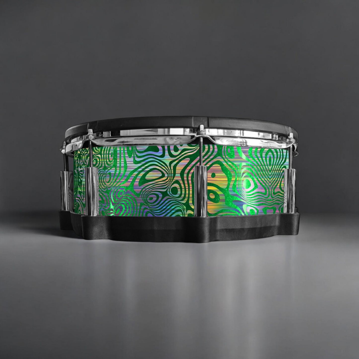 Psychedelic Swirl Drum Wrap