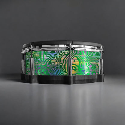 Psychedelic Swirl Drum Wrap