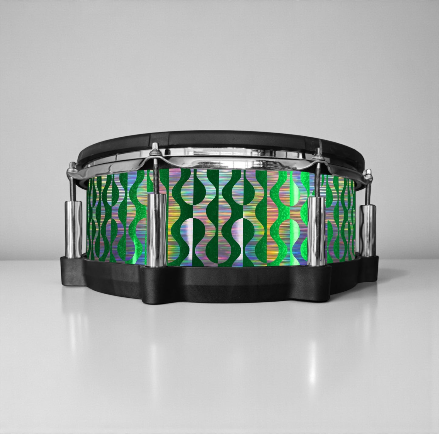 Negative Circles Drum Wrap