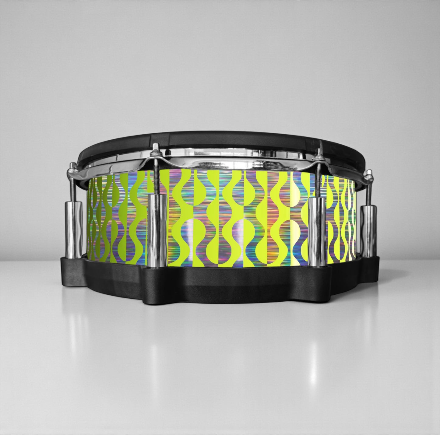 Negative Circles Drum Wrap