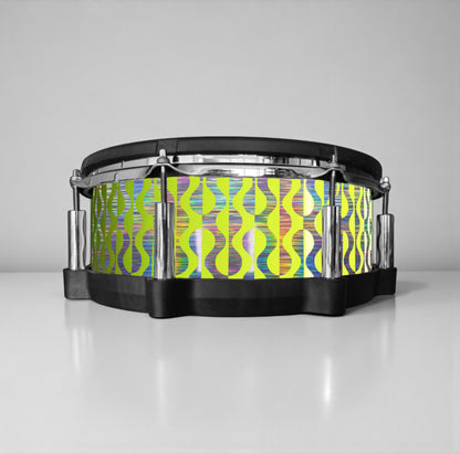 Negative Circles Drum Wrap