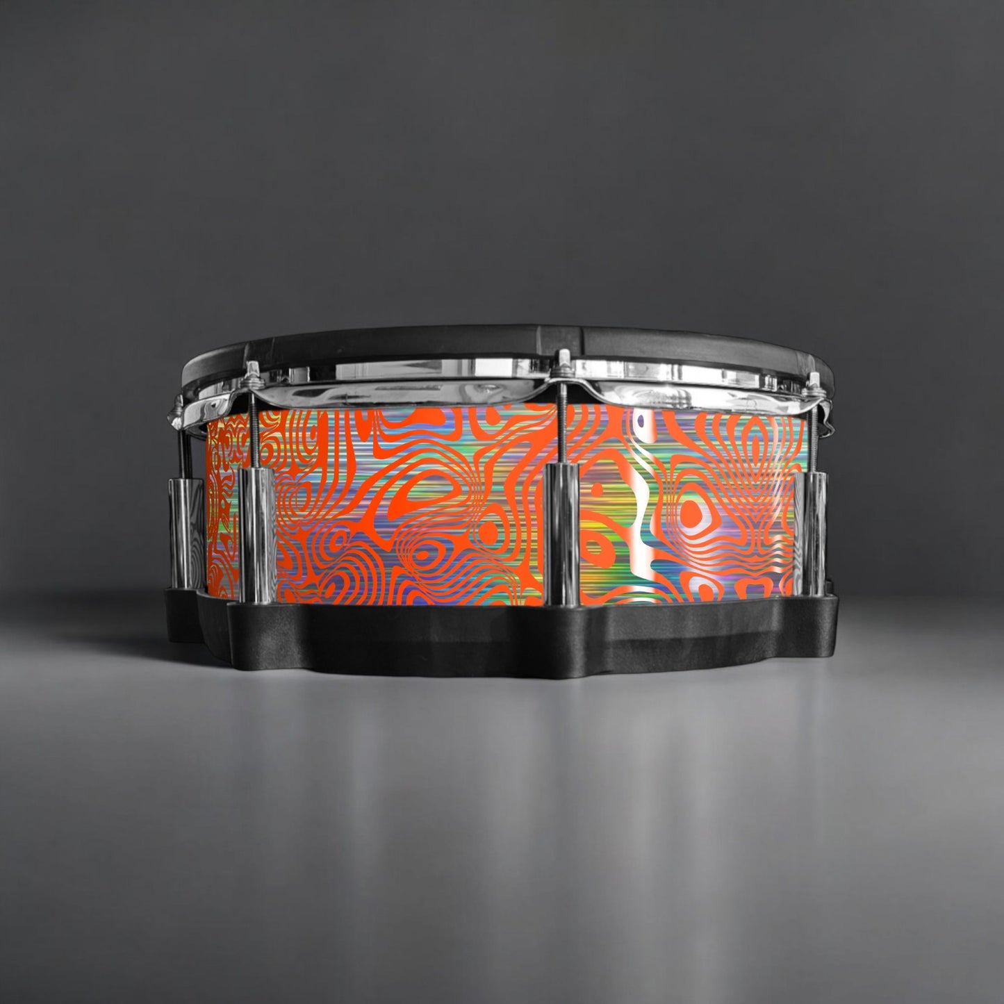 Psychedelic Swirl Drum Wrap