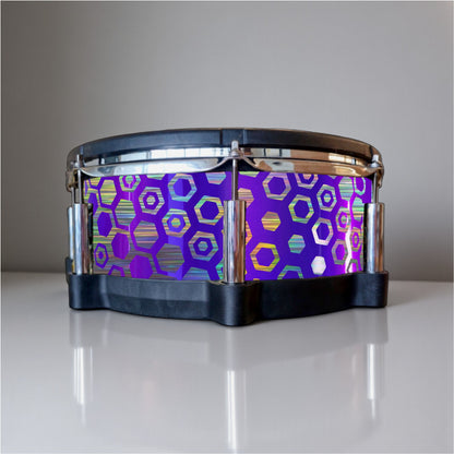 Hexagonal Fade Drum Wrap