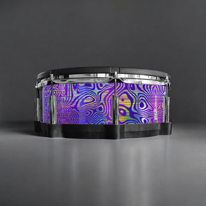 Psychedelic Swirl Drum Wrap