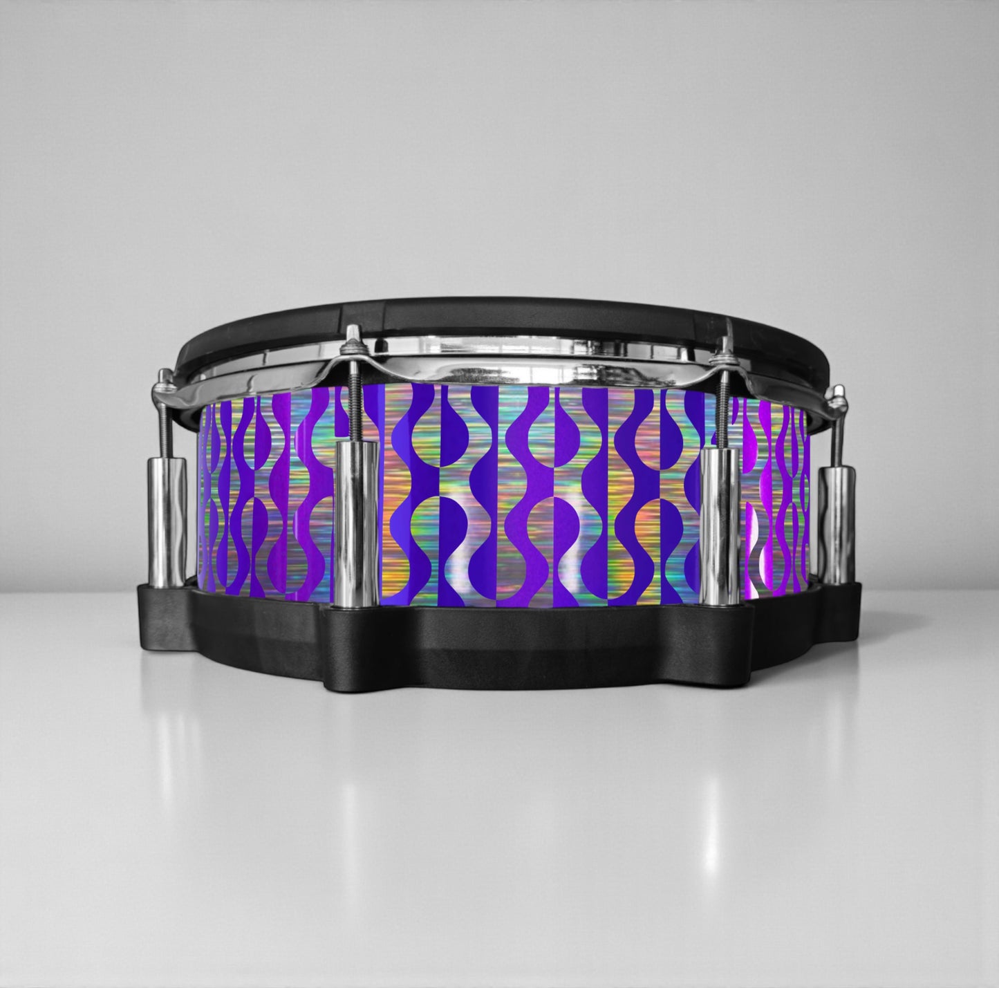 Negative Circles Drum Wrap