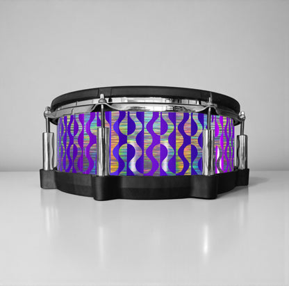 Negative Circles Drum Wrap