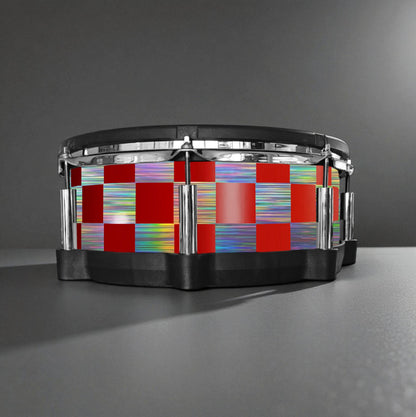 Checkerboard Drum Wrap