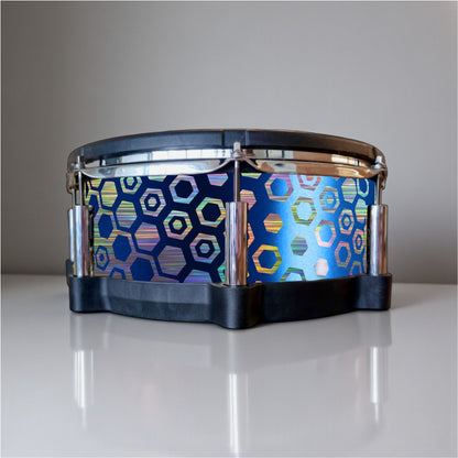 Hexagonal Fade Drum Wrap
