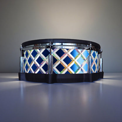 3D Tile Drum Wrap (White Base)